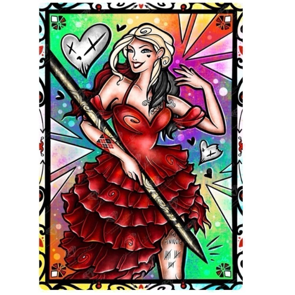 HARLEY Quinn Diamond Painting kit to be completed,